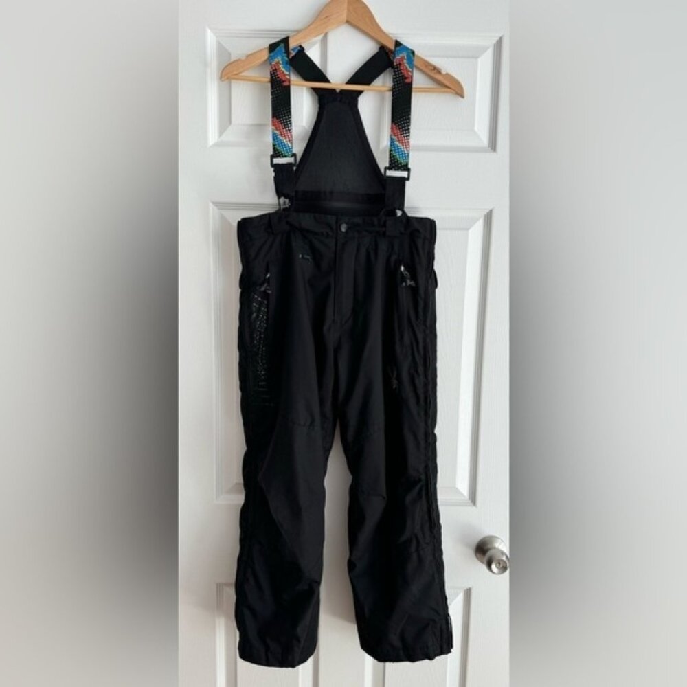 Spyder Youth Size 10 Ski Outdoor Winter Gear Black Snow Pants